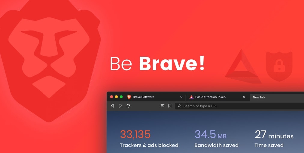 Храбрый всплеск браузера