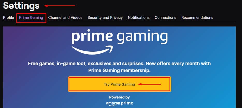 Пробуем Amazon Prime Gaming на Twitch