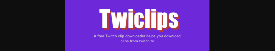 Логотип Twitchclips Расширение Twitchclips для Chrome