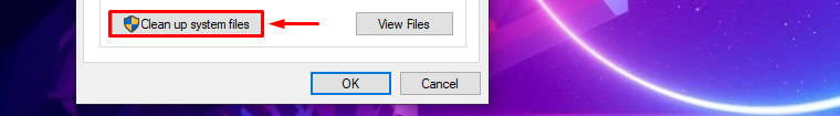 Windows 10 Очистка системных файлов