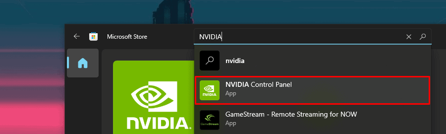 Windows установить панель управления NVIDIA